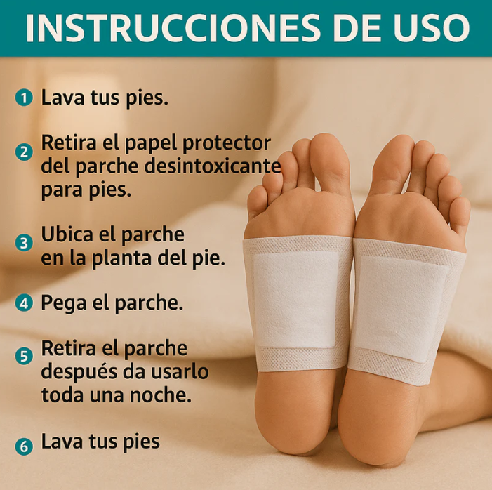 OFERTA EXCLUSIVA: Parche Kinoki a $100. ¡Stock limitado!