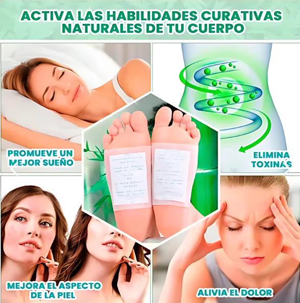 OFERTA EXCLUSIVA: Parche Kinoki a $100. ¡Stock limitado!