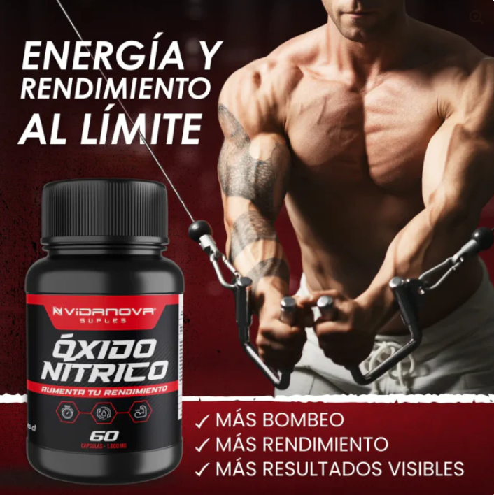 🧬 ÓXIDO NÍTRICO - Suplemento Premium 1000 mg