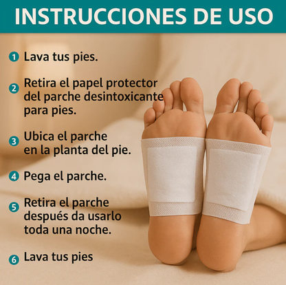 OFERTA EXCLUSIVA: Parche Kinoki a $100. ¡Stock limitado!
